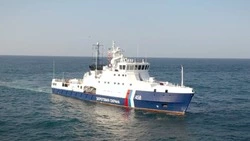 Патрульный корабль «Подольск» доплыл до Невельска по Северному морскому пути 