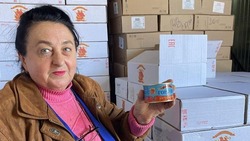 Четыре тонны консервов отправило сахалинское предприятие жителям Донбасса