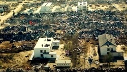 Землетрясение в Нефтегорске: страшные кадры