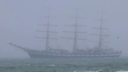 История и величие: парусник «Паллада» зашел в порт Невельска 27 мая