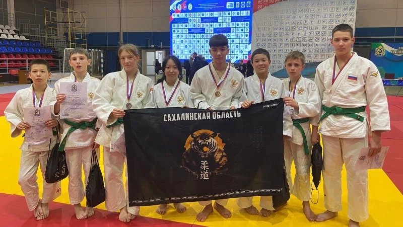 На межрегиональных соревнованиях дзюдоисты Сахалина завоевали 34 медали