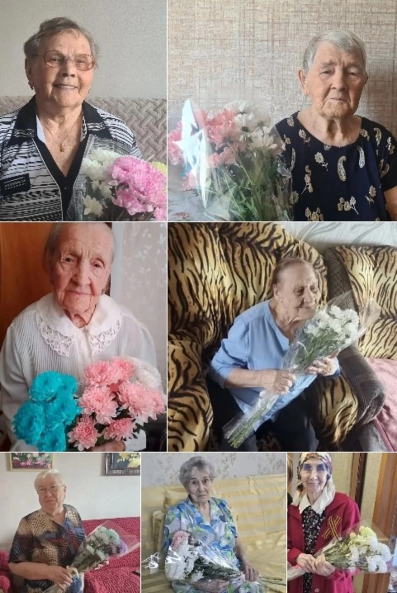 Мэр Поронайского района поздравил тружеников тыла на дому в преддверии 9 Мая 