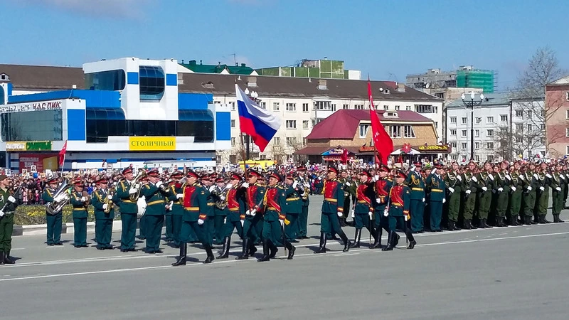 В Южно-Сахалинске прошел Парад Победы (ФОТО и ВИДЕО)