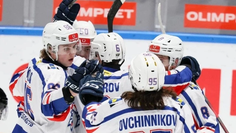 «Сахалинские Акулы» вырвали победу у «Динамо СПб» в овертайме 