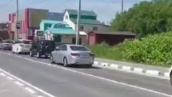 Гигантские пробки сковали выезды из Южно-Сахалинска