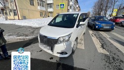 Водитель Toyota Esquire сбил пенсионерку на пешеходном переходе в Южно-Сахалинске