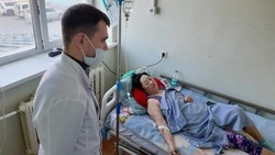 Врачи Долинской ЦРБ простились с ковидным госпиталем