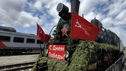 «Поезд Победы» на Сахалине изменит расписание поездов 9 и 11 мая 