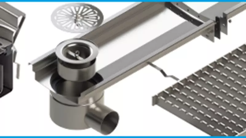 Канализационные трапы из нержавеющей стали: назначение, виды, особенности монтажа