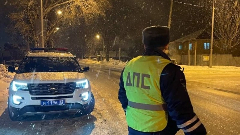 За сутки на дорогах Сахалинской области случилось 18 аварий