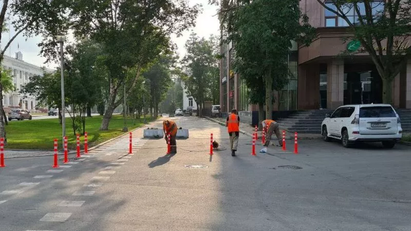 «Столбики Вишневского» появились на Компроспекте