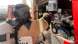 Колесо БелАЗа загорелось в одном из карьеров Углегорского района