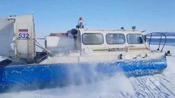 В Стародубском снова оторвало льдину с рыбаками 