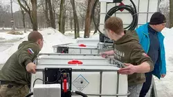 Народный фронт доставил в Белгород 50 мини-АЗС