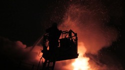 Пожарные потушили частный дом в СНТ Южно-Сахалинска 18 января