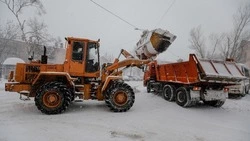 За ночь из Южно-Сахалинска вывезли десятки тысяч кубометров убранного снега 
