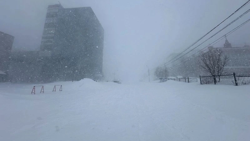 Ураган на Курилах и метели на Сахалине прогнозируют 7 февраля