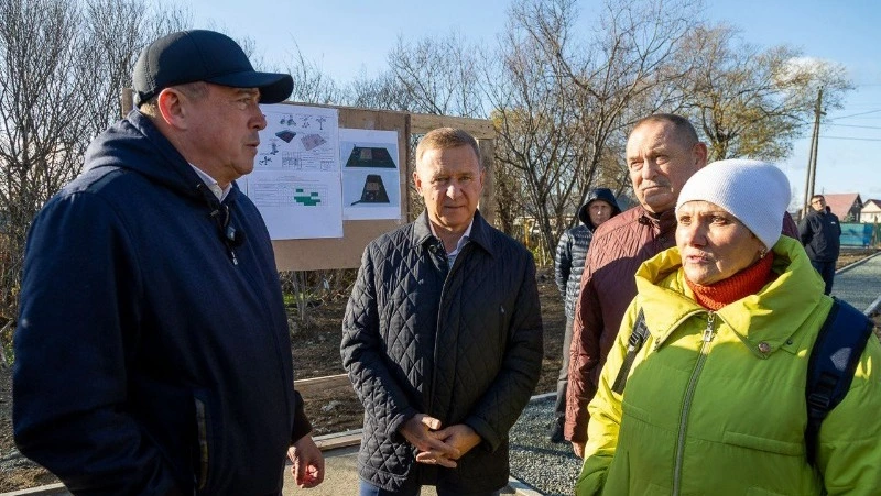 В Луговом появится новая спортивная площадка