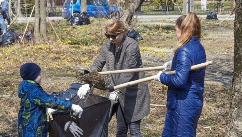 Сахалинцев и курильчан призывают выйти на субботник