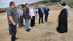 На Шикотане заложен храм в честь святого патриарха Тихона