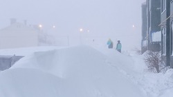 Режим ЧС из-за мощной метели ввели в Тымовском районе