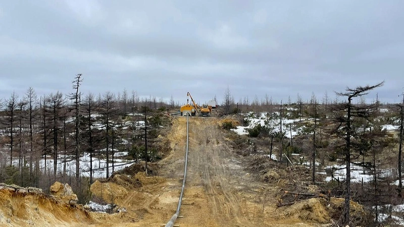 Сахалинморнефтегаз строит новый нефтепровод на острове Сахалин