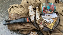 Сковородку и автомобильную шину смыли в канализацию в Южно-Сахалинске