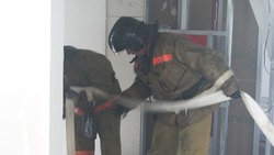 Пожарные потушили огонь в заброшенном доме Анивы вечером 7 апреля