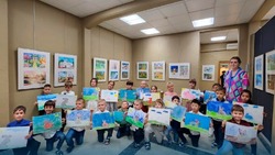 Выставка рисунков детей из ДНР открылась на Сахалине