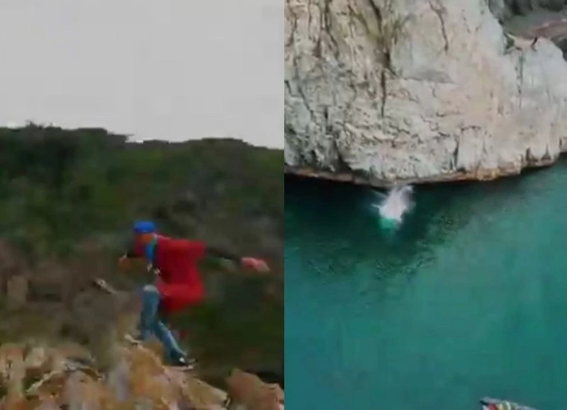 «Гештальт закрыт»: сахалинец совершил прыжок с 20-метровой высоты