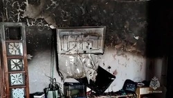 Пожарные спасли 10-летнюю девочку из горящей квартиры в Холмске