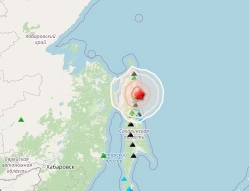 Север Сахалина трясет в пятый раз за утро воскресенья