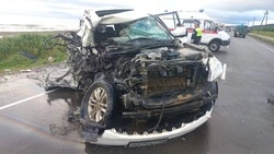 «Машина всмятку»: девушка погибла в результате ДТП в Долинском районе 