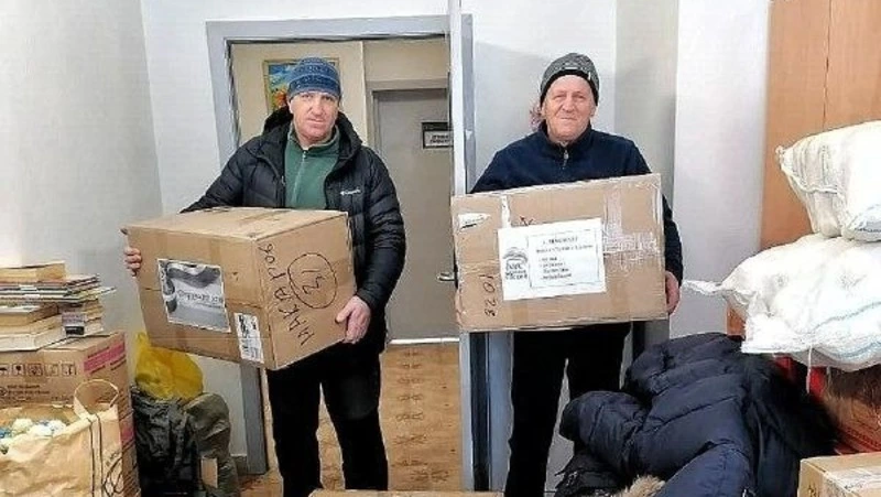 Сахалинские единороссы отправили на передовую очередную партию гуманитарного груза