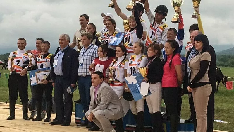 На «Золотой подкове» первенствовали наездники из Южно-Сахалинска