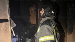 Магазин сгорел вечером в Южно-Сахалинске