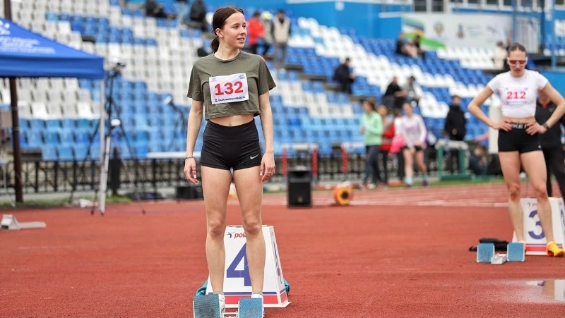 Сахалинка завоевала серебро на первенстве России по легкой атлетике