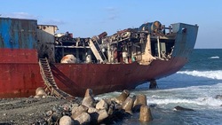 Первый этап утилизации китайского судна Xing Yuan завершили на Сахалине