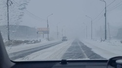 Из-за плохой видимости ограничили движение на участке дороги Невельск — Калинино