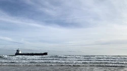 Учения десантного корабля «Пересвет» прошли в заливе Курильских островов