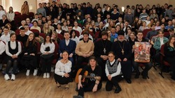 Представители «Братства Александра Невского» посетили школу № 7 в Охинском районе