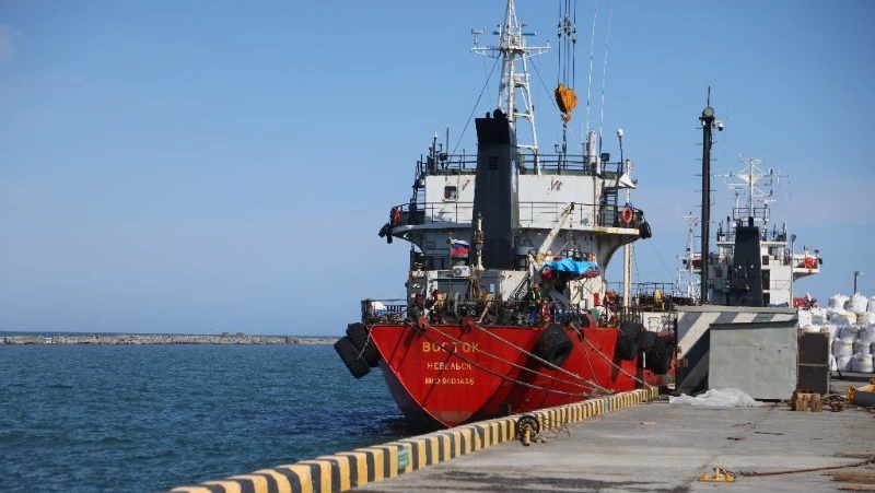 Невельский порт расширяет контейнерные перевозки, чтобы доставлять продовольствие на Сахалин