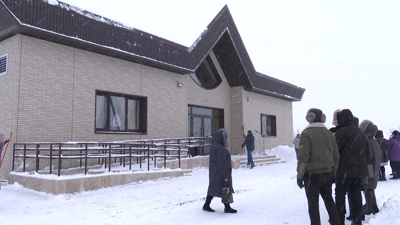 В сахалинском селе Высоком построили новый Дом культуры, похожий на церковь