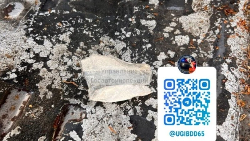 Наркотики в салоне остановленного авто нашли инспекторы в Южно-Сахалинске