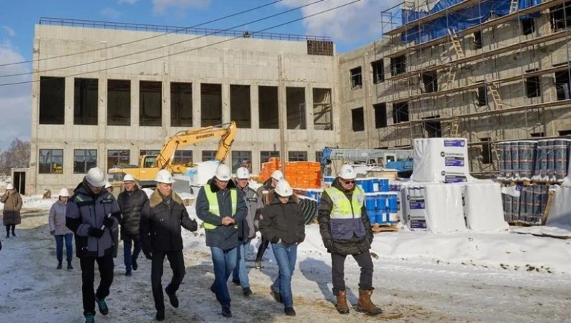 Новый корпус школы на 550 мест в Южно-Сахалинске откроет двери в 2024 году