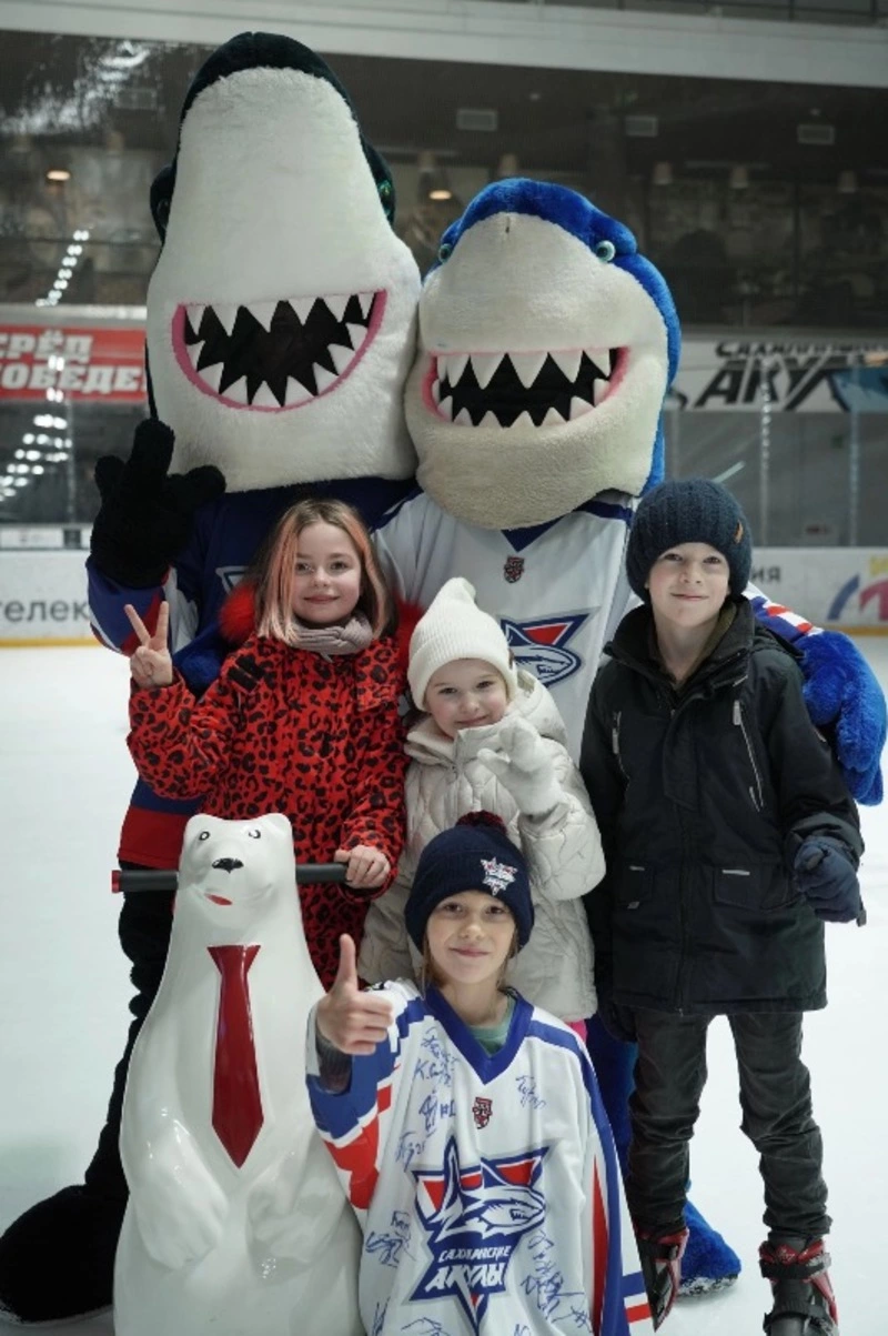 «Сахалинские акулы» проведут массовое катание в Южно-Сахалинске 25 февраля