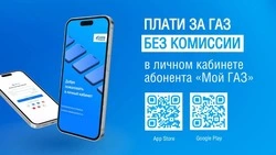 Платите за газ без комиссии в личном кабинете абонента «МойГаз»