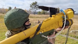 На полигоне «Троицкий» прошли тренировки военнослужащих