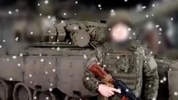 Солдаты из 39-й бригады поздравили жителей Сахалина с Новым годом