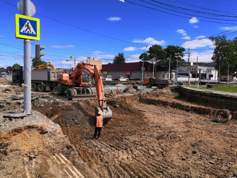 Водителям подсказали, как объехать перекресток Мира — Украинская в Южно-Сахалинске